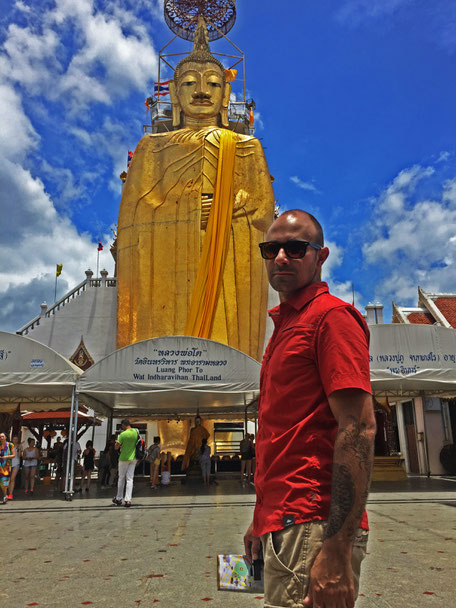 Thailande/ Bangkok/ Phuket /Wat Pho/Khao San Road/Wat Indra Viharn