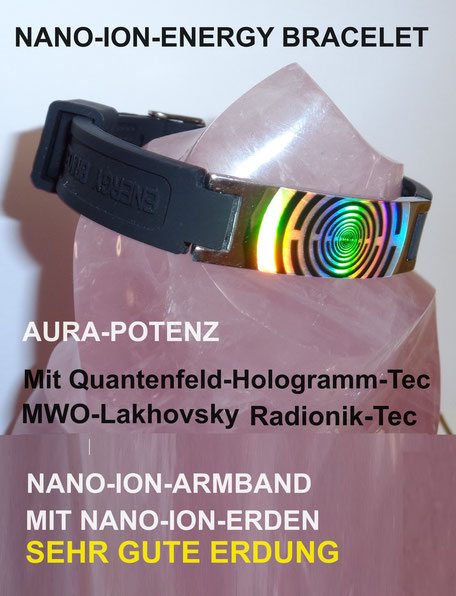 Energiearmband Hologramm-Technick Nano-Erden