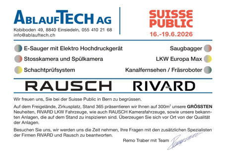 AblaufTech AG 2026 Suisse Public Bern