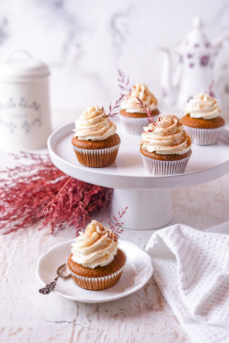 Kürbiscupcakes