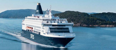 DFDS Norwegen-Fähre 2025