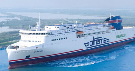 M/F Varsovia von Polferries