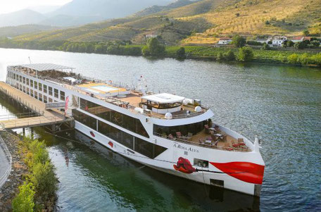 Flusskreuzfahrtschiff A-ROSA Alva auf dem Douro 2025