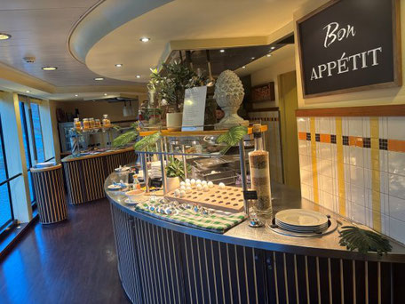 Frühstücks Buffet auf der A-ROSA BRAVA 2025