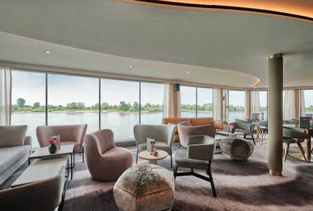 Lounge auf der A-ROSA SENA 2025