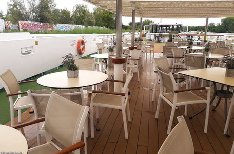 Sonnendeck auf der A-ROSA STELLA 2025