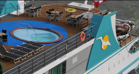 Pool auf der MS Alina 2025