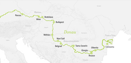Route Donaudelta 2025 | flusskreuzfahrt-vergleich.de