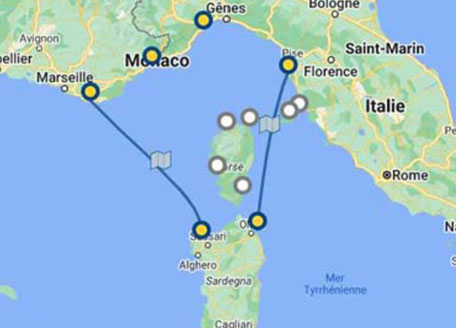 Corsica Ferries Sardinien 2025