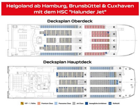 Deckplan Halunder Jet 2025