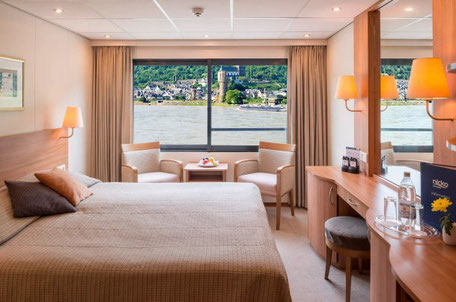 Rhein Melodie Außenkabine 2025