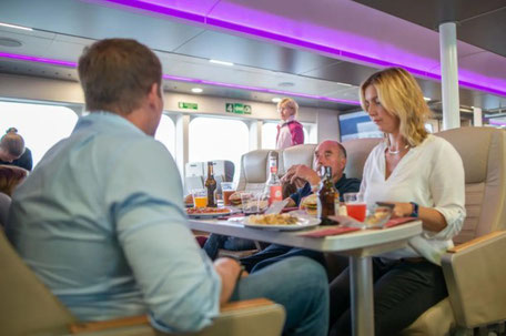 Gastronomie Halunder Jet Helgoland 2025