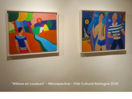 Willoos en couleurs - rétrospective - Pôle Culturel Basrogne 2026