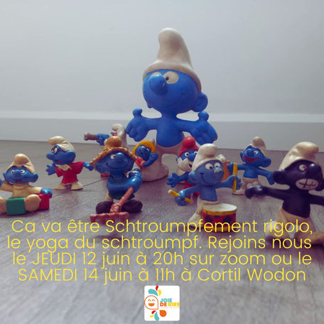 On va schtroumpfer de rire sans raison