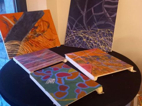 Tableaux de pp peintre (pigments naturels)