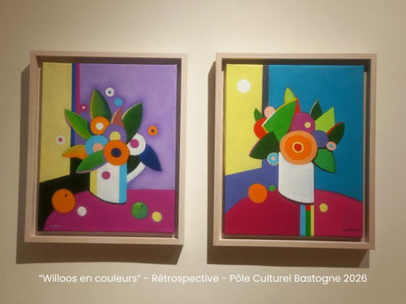 Willoos en couleurs - rétrospective - Pôle Culturel Basrogne 2026