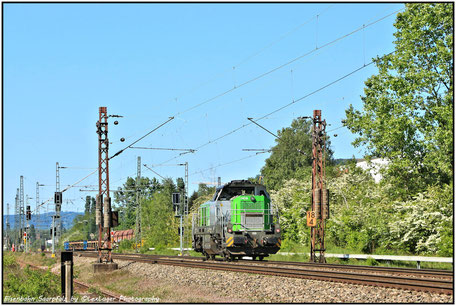 Saarrail 4185 001-9 am ehemaligen Kraftwerk Ensdorf, 06.05.2020 