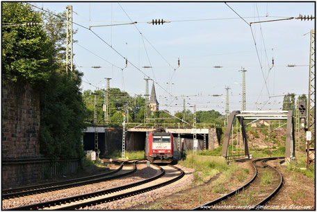 CFL 4017 auf der Güterumgehungsbahn in Saarbrücken, 28.05.2017 
