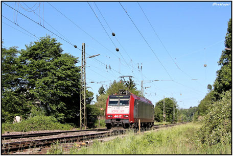 CFL 4017 unterwegs nach Luxemburg, Luisethal den 26.05.2017 