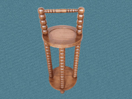 TAVOLINO IN ROVERE INTEGRO EPOCA XX SECOLO RESTAURATO