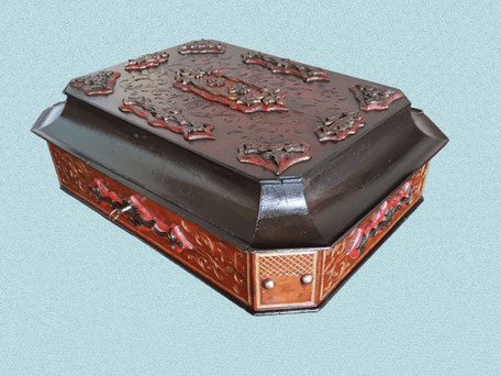 COFANETTO PORTA GIOIE EPOCA XIX SECOLO FRANCIA RESTAURATO