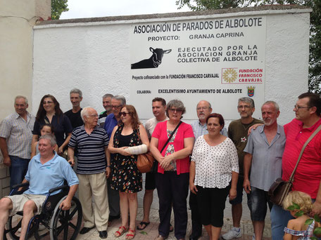 Granja caprina, Asociación de Parados de Albolote
