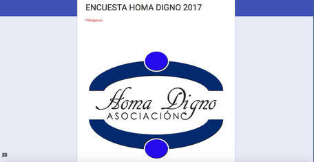 Encuesta para optimizar la atención en Asociación Homa Digno