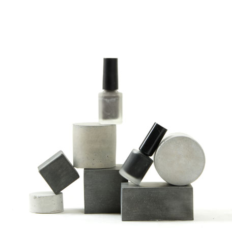 Geometric Concrete Cube & Cylinder Photo Styling Set By PASiNGA