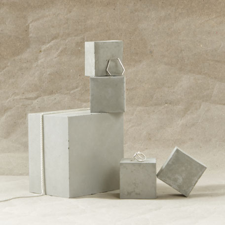 Concrete Cube Display Mix of 5 By PASiNGA photography styling props