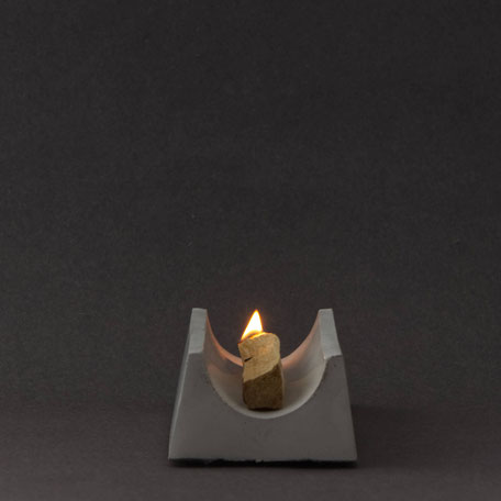 Modern Concrete Palo Santo Incense Stick Burner By PASiNGA Design