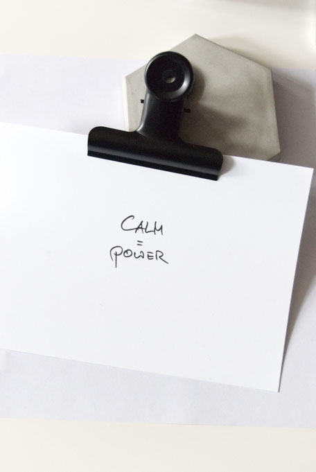 The power of calm as free motivational print by PASiNGA design