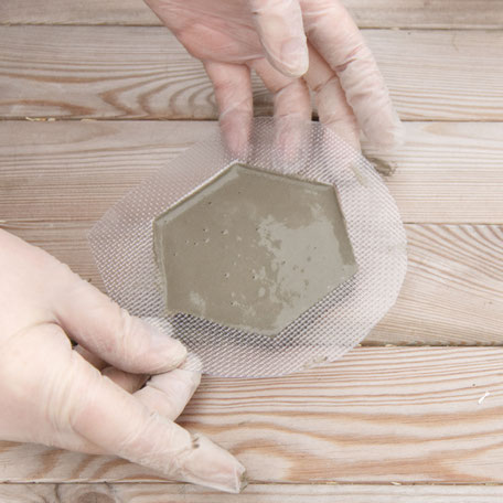 Diy Hexagon Concrete Coaster By PASiNGA Design