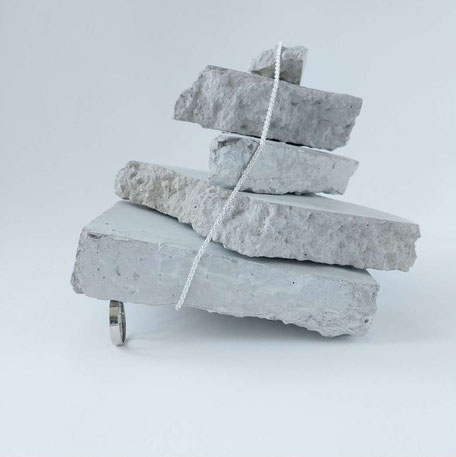 Concrete Eroded Stackable Retail Risers  by PASiNGA