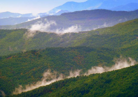 Les Cévennes près du Ventalon