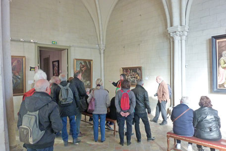 La dernière photo prise pendant la visite dans le musée épiscopal Bossuet