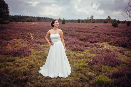 Brautkleid Zweiteiler mit Corsage und Tüllrock