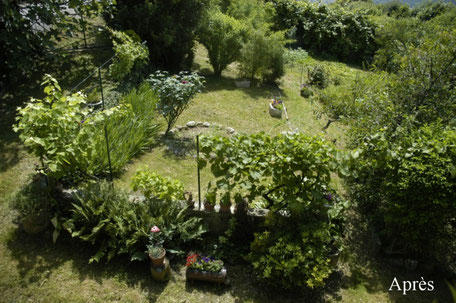 Jardin après relooking par évo green design