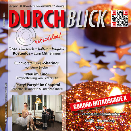 DURCHBLICK - Ausgabe 101 - November +Dezember 2021