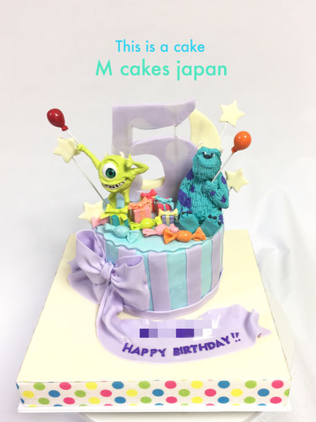 ☆Joa30Czモンスターズ・インクカップケーキマスコット全5種 Happy 5th