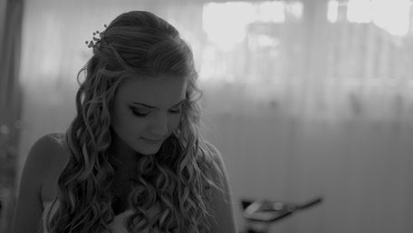 Hochzeitsvorbereitung von Kimberley