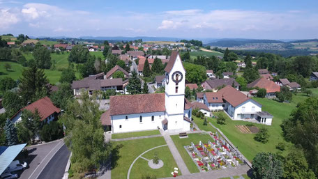 Die Kirche von der Seite