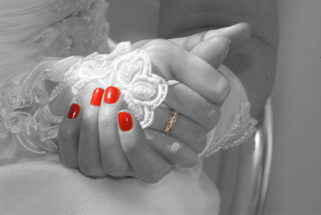 Der Nagellack zur Hochzeit