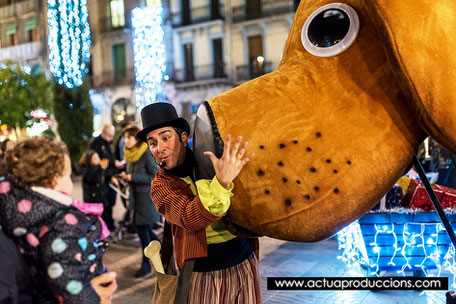 Spectacles de rue pour Noël