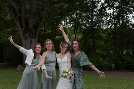 Mathilde Meunier, photo de groupe, photographe mariage à Vallet et à Ancenis.