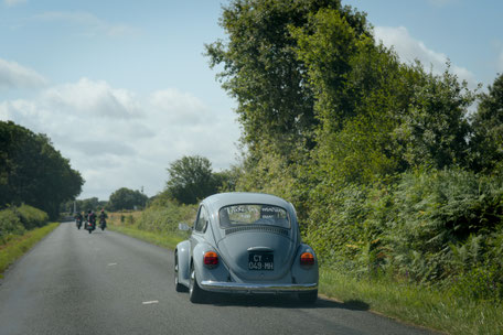 Mathilde Meunier photographe à Clisson, mariage à Cholet et à Nantes, voiture des mariés.