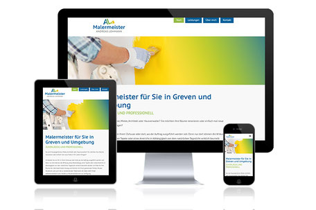 Website Responsive Malermeister Andreas Lohmann