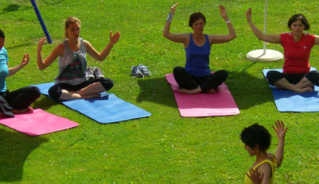 Meditation und Yoga im Hotel Reschnerhof in Südtirol