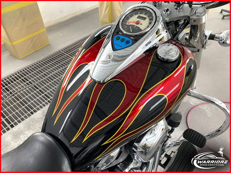 国産アメリカンバイク塗装料金表 - 究極のカスタムペイントby