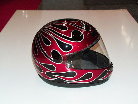 カスタムペイントヘルメット,ヘルメット塗装,フルフェイスヘルメット,キャンディー塗装