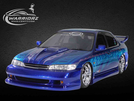 ホンダアコード,スポコン,ローライダー,フレーク塗装,キャンディー 塗装,パール塗装,エアーブラシペイント,ミューラル,ソウルペイント ,カスタムペイント ,ウォーリアーズ